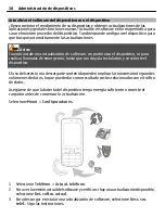 Предварительный просмотр 18 страницы Nokia X3-02 (Spanish) Manual Del Usuario