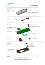 Предварительный просмотр 21 страницы Nokia X5-00 Service Manual