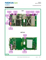 Предварительный просмотр 21 страницы Nokia X6 Service Manual