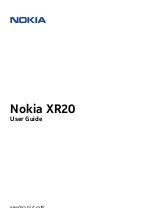 Nokia XR20 User Manual предпросмотр