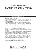 Nokta Detectors GREEN EDITION Quick Start Manual preview