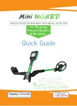 Nokta MAKRO Mini Hoard Quick Manual preview