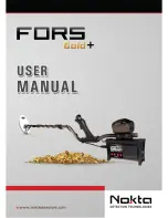 Nokta FORS Gold User Manual preview