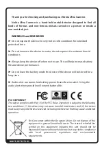 Preview for 2 page of Nokta Ultra Scanner User Manual