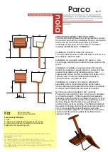 Nola Parco Ö19-20 Assembly Instructions Manual preview