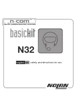 Предварительный просмотр 1 страницы Nolan N-Com Basickit N32 Safety And Istructions For Use