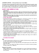 Preview for 10 page of Nolan N100E Safety And Instructions For Use