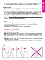 Предварительный просмотр 11 страницы Nolan N103 Safety And Instructions For Use