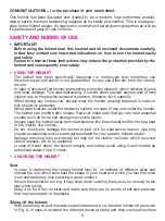 Preview for 11 page of Nolan N20 Traffic Safety And Instructions For Use