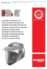 Предварительный просмотр 1 страницы Nolan N405 GT Safety And Instructions For Use