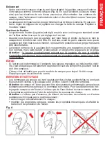 Предварительный просмотр 21 страницы Nolan N53 Safety And Instructions For Use