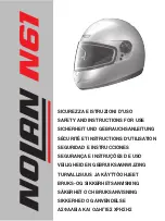 Nolan N61 Safety And Instructions For Use preview