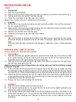 Preview for 8 page of Nolan N61 Safety And Instructions For Use