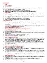 Предварительный просмотр 41 страницы Nolan N64 Safety And Instructions For Use