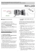 nologo RX1-LUCI Quick Start Manual preview