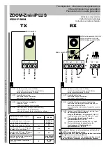 Предварительный просмотр 1 страницы nologo ZOOM-ZminiPLUS Instructions And Warnings