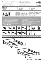 nolte AVN1 Directions For Assembly предпросмотр