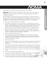 Предварительный просмотр 3 страницы NOMA 043-2753-4 Instruction Manual