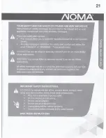 Preview for 21 page of NOMA 043-5794-8 Instruction Manual