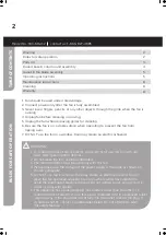 Preview for 2 page of NOMA 043-6164-2 Instruction Manual