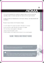 Preview for 9 page of NOMA 043-7363-2 Instruction Manual