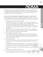 Preview for 3 page of NOMA 043-7364-0 Instruction Manual