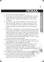 Preview for 3 page of NOMA 043-8410-4 Instruction Manual