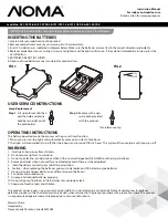 Preview for 1 page of NOMA 051-3472-6 Instruction Manual