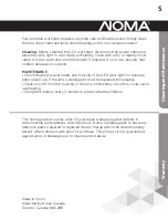 Предварительный просмотр 5 страницы NOMA 052-0942-4 Instruction Manual