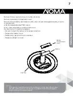 Предварительный просмотр 7 страницы NOMA 052-1603-6 Instruction Manual