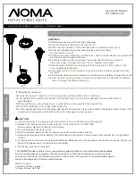 NOMA 052-4032-6 Instruction Manual предпросмотр
