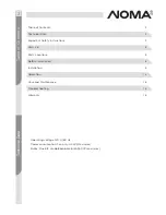 Preview for 2 page of NOMA 052-4345-2 Instruction Manual