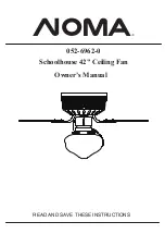 NOMA 052-6962-0 Owner'S Manual предпросмотр