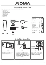 Preview for 4 page of NOMA 052-6962-0 Owner'S Manual