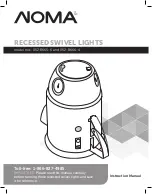 Preview for 1 page of NOMA 052-8665-6 Instruction Manual