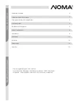 Предварительный просмотр 20 страницы NOMA 052-9335-6 Instruction Manual