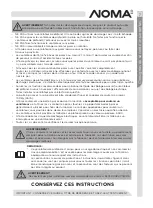 Предварительный просмотр 21 страницы NOMA 052-9335-6 Instruction Manual