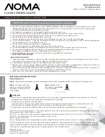 Предварительный просмотр 1 страницы NOMA 151-3907-6 Instruction Manual