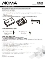 Preview for 1 page of NOMA 151-7199-6 Instruction Manual