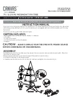 Preview for 1 page of NOMA CANVAS 151-7108-4 Instruction Manual