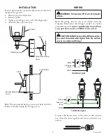 Предварительный просмотр 2 страницы NOMA Carriage Light with Motion-activated 52-4473-6 Installation And Operating Instructions Manual