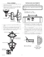 Предварительный просмотр 5 страницы NOMA Carriage Light with Motion-activated 52-4473-6 Installation And Operating Instructions Manual