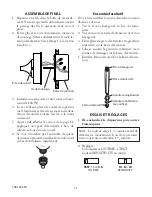 Preview for 11 page of NOMA Carriage Light with Motion-activated Sensor 52-4477-8 Installation And Operating Instructions Manual