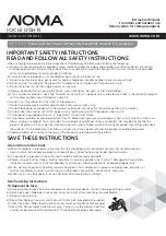 Preview for 1 page of NOMA CTI1513411 Instruction Manual