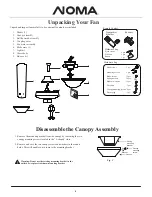 Preview for 4 page of NOMA Estate052-6964-6 Instruction Manual