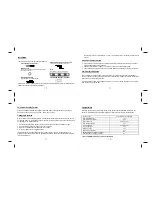 Preview for 7 page of NOMA THM301M User Manual