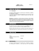 Preview for 3 page of nomad LK4-2 Operating Instructions Manual