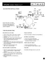 Preview for 7 page of nomad NTG40 TRANS-FLO Operation Manual