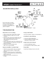 Предварительный просмотр 7 страницы nomad TRANS-FLO NTG50 Series Operation Manual