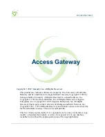 Предварительный просмотр 2 страницы Nomadix Access Gateways User Manual